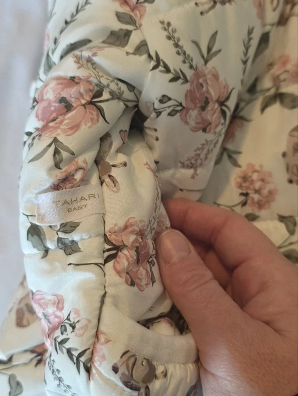 Tahari Baby Floral Snowsuit 0-3m